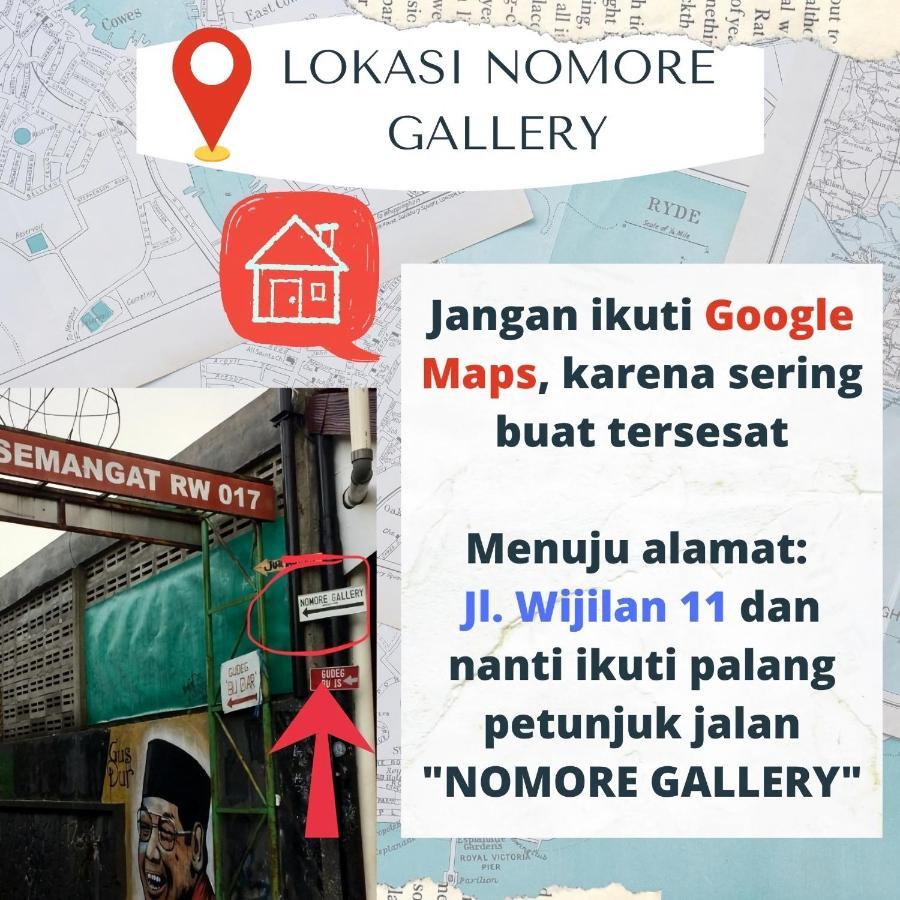 "Nomore" Gallery And Guesthouse Yogyakarta Kültér fotó